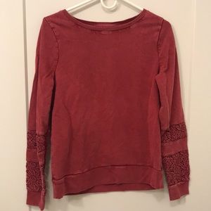 Lucky Brand Lucky Lotus Pullover